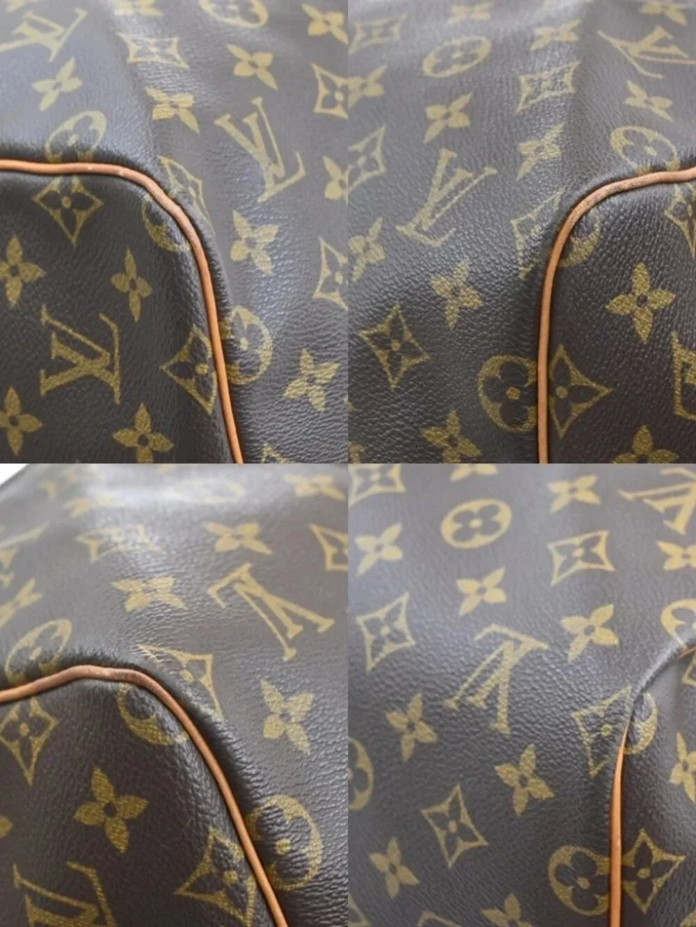 LOUIS VUITTON Keepall Bandouliere 55 2Way Hand Bag Monogram Brown